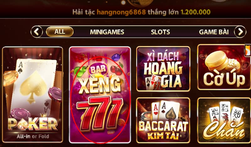 Game Xèng 777 – sức hút không ngừng